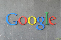 Las letras del buscador Google coloreadas.
