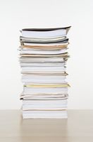 Columna de documentos para clasificar.