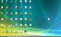 Escritorio de un ordenador donde aparecen iconos de archivos y de carptas.