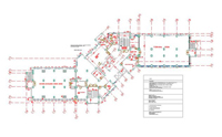 Plano en planta edificación.