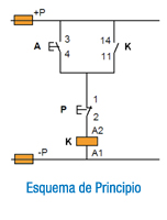 Esquema eléctrico de principio.