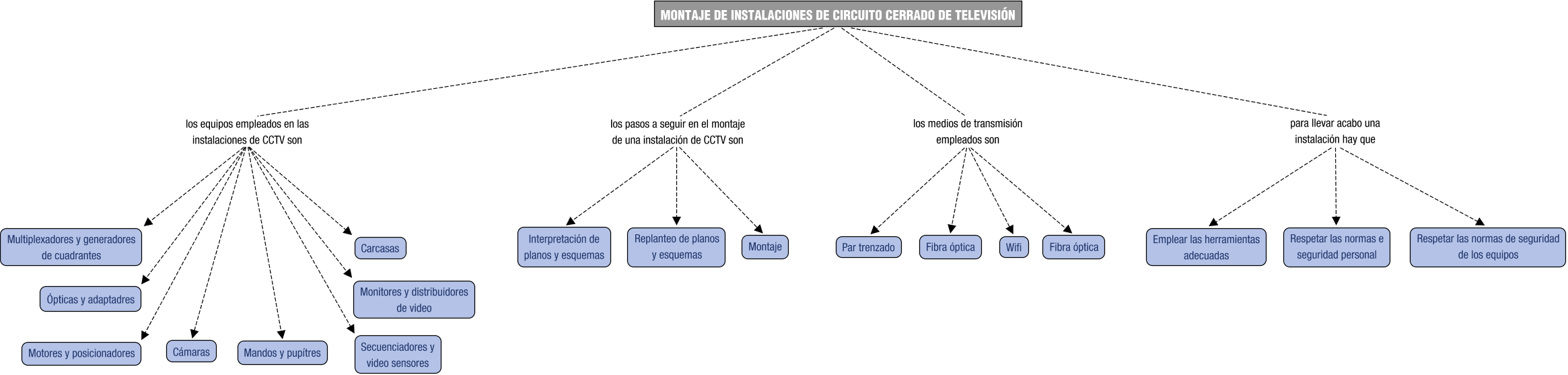 Descripción del mapa conceptual de CCTVSE03