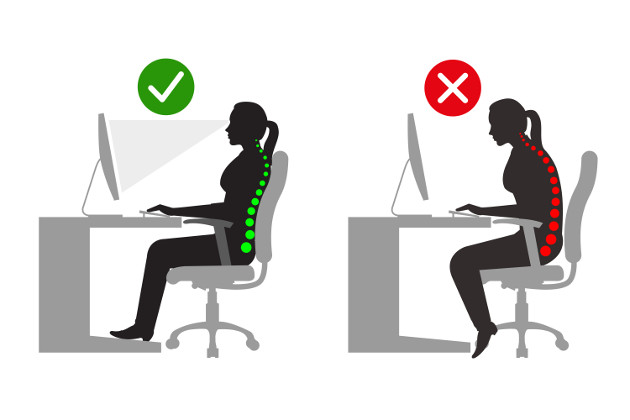 Postura ergonómica