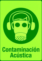 Icono de contaminación acústica.