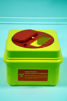 Contenedor residuos biosanitarios