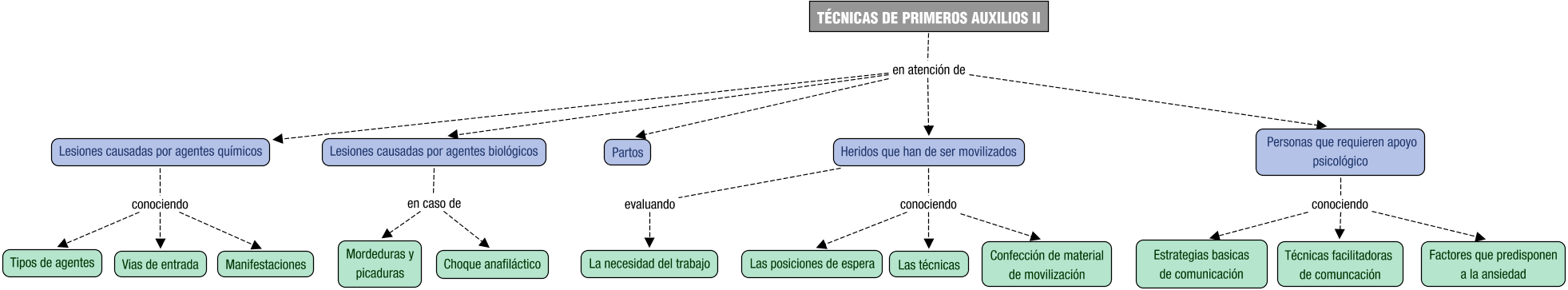 Descripción del mapa conceptual de PPAA04