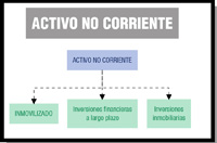 Esquema del activo no corriente.