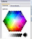 Colores estándar de texto.