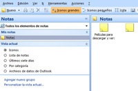 Imagen pantalla de notas.