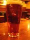 Pinta de cerveza.