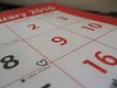 Calendario visto de cerca.