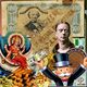 Collage relacionado con el dinero.