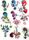 Signos de interrogación de colores.