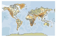 Mapa del mundo.