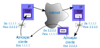 orma de comunicarse el protocolo TCP/IP.