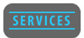 Palabra en inglés “services” de color azul sobre fondo gris oscuro.