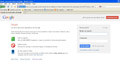 Captura de pantalla de gmail en Google. Solicita nombre de usuario y contraseña.
