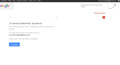 Captura de pantalla de gmail que muestra la creación de nuestra cuenta de correo electrónico.