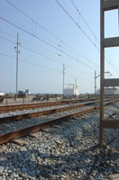 Vías del tren, Barcelona.