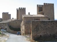 Murallas del Cerco de Artajona en Navarra.