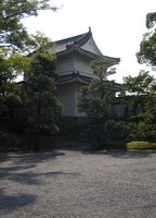 Castillo Nijo en Kyoto, Japón.