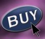 Palabra “buy” que significa comprar en inglés.