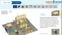 Configuración Mecalux EasyWMS. Ventana de configuración de almacén.