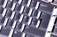 Keyboard. Teclado de ordenador.