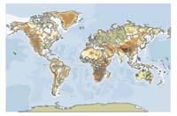 Imagen de mapa mundial.