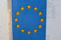 Imagen de la bandera de la Unión Europea.