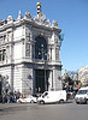 Banco de España. Fachada principal del Banco de España en la plaza de Cibeles en Madrid.