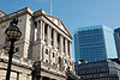 Fachada del Banco de Inglaterra. Londres