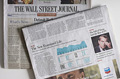 Portada del diario Wall Street Journal.