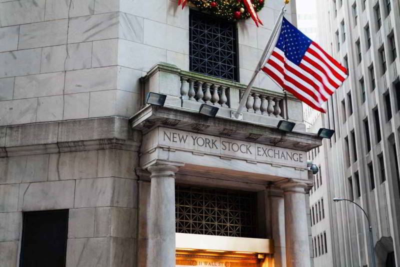 Edificio de oficinas en Wall Street, Nueva York.