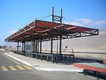 Instalación de revisión de vehículos en la aduana en Antofagasta (Chile).