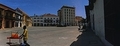 Vista en un día de verano de la Plaza de la Aduana de Cartagena de Indias (Colombia).