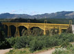 Viaducto sobre el río Malleco. Chile. Es el puente ferroviario de mayor altura en América del Sur.