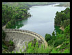 Embalse de Buseo en Chera, Valencia.