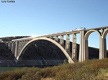 Viaducto Martín Gil sobre el embalse de Ricobayo, en el río Esla. Zamora.