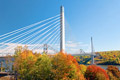 Viaducto  sobre el río Penobscot en el estado de  Maine, Estados Unidos.