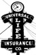 Emblema en forma de ancla con reloj en la parte superior de la aseguradora Universal Life Insurance Company en Memphis, Tennesee, Estados Unidos.