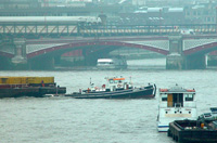 Muelle. Vista panorámica de un muelle.
