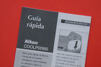 Hoja de instrucciones. Folleto informativo con las instrucciones en una hoja.