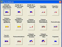 Captura de pantalla inicial del software ACOTRMA realizado por la Dirección General de Transporte Terrestre.