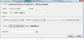 Pantallazo de una aplicación  informática en que se presentan diversos botones que permiten modificar datos en la barra de resultados. Existen botones de color, de progreso, de fecha, de nombre.