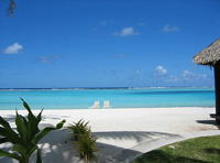 Vista de una playa.