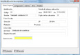 Pantallazo de un programa de contabilidad donde se presentan una serie de campos para introducir datos en el programa.