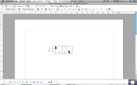 Imagen que ilustra el dibujo de una válvula de distribución neumática 3/2 mediante la herramienta de dibujo del software OpenOffice.org