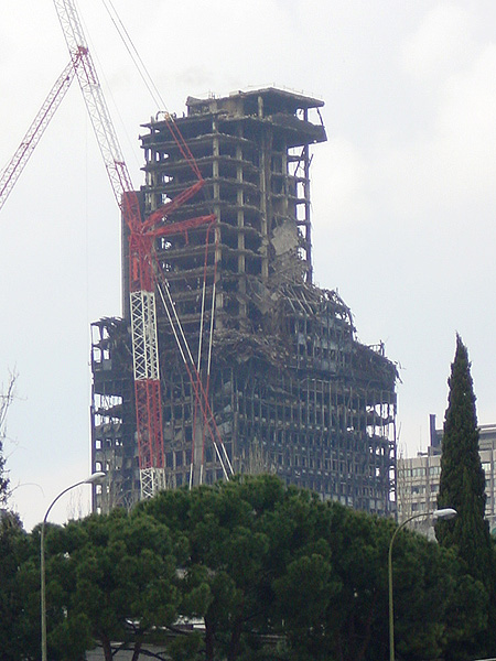 Edificio Windsor después del incendio