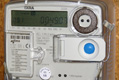 Imagen de contador electrónico de energía eléctrica.